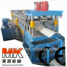 Metal roof ridge cap roll forming machinery/roofing tile cold roll forming machine(hot sale)